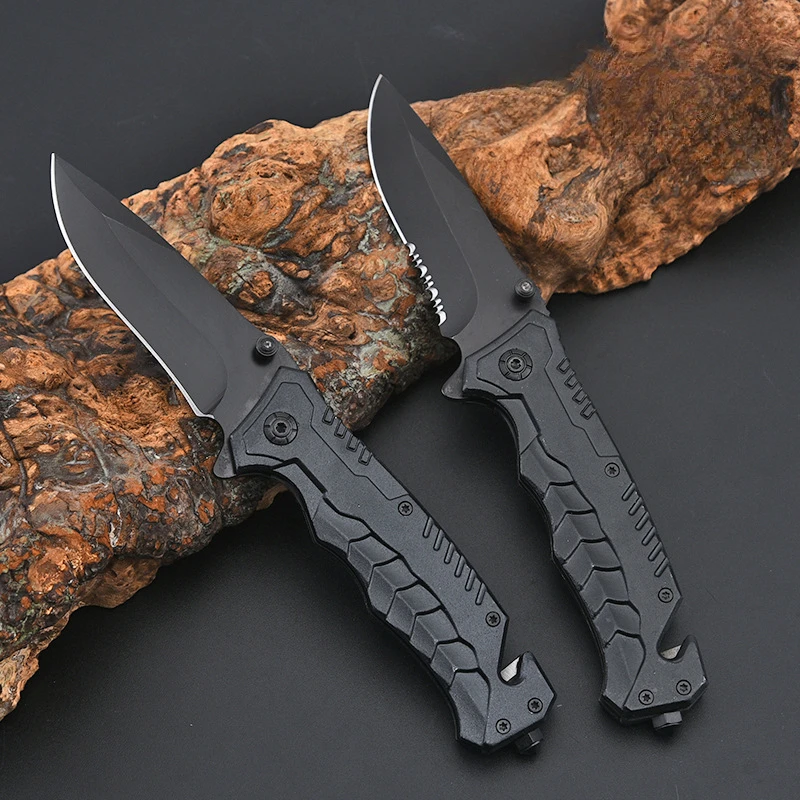 Portable Pocket Folding Knife with Back Clip Plastic Handle Stainless Steel Blade Camping Outdoor Tool Without Lock Buckle
Portable Pocket Folding Knife with Back Clip Plastic Handle Stainless Steel Blade Camping Outdoor Tool Without Lock Buckle