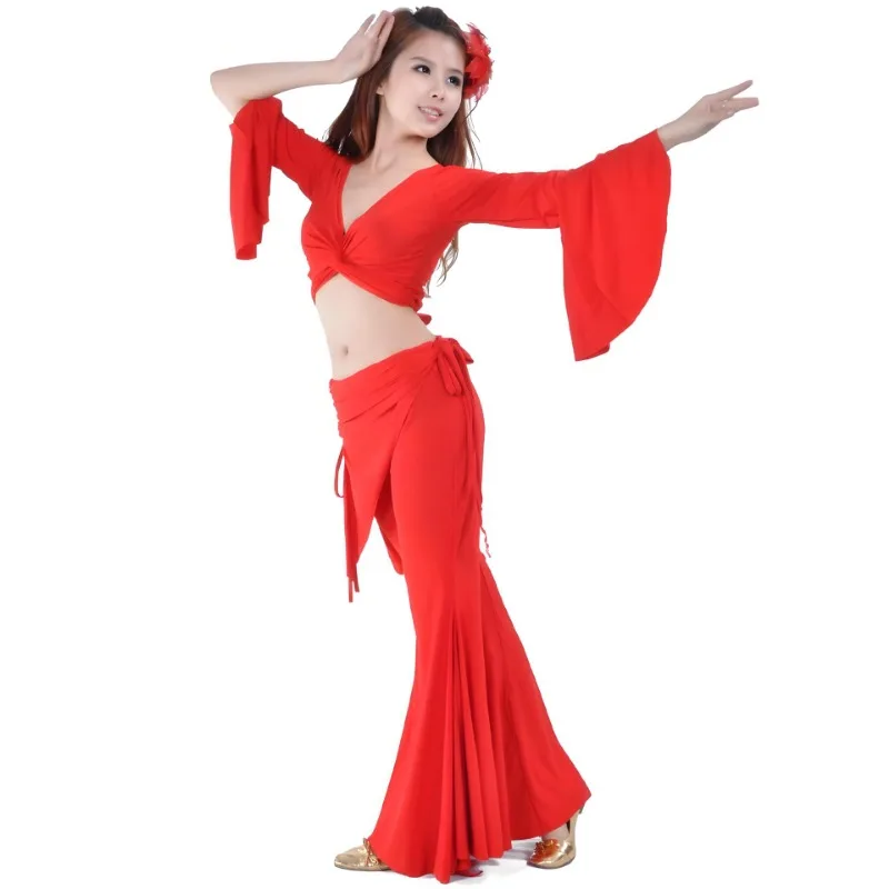 Crystal Cotton Trumpet Sleeves and Crystal Cotton Waist Skirt Tribal Pants Belly Dance Set Belly Dance Autumn and Winter Set
Crystal Cotton Trumpet Sleeves and Crystal Cotton Waist Skirt Tribal Pants Belly Dance Set Belly Dance Autumn and Winter Set