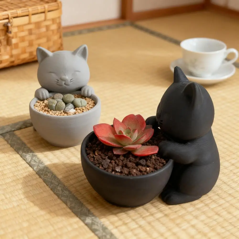 Цветочный горшок для кошек, очаровательный набор цветов для кошек, мини-цветочный горшок для котенка, декор для дома или офиса, подарок для любителей кошек, домашний декор
Цветочный горшок для кошек, очаровательный набор цветов для кошек, мини-цветочный горшок для котенка, декор для дома или офиса, подарок для любителей кошек, домашний декор