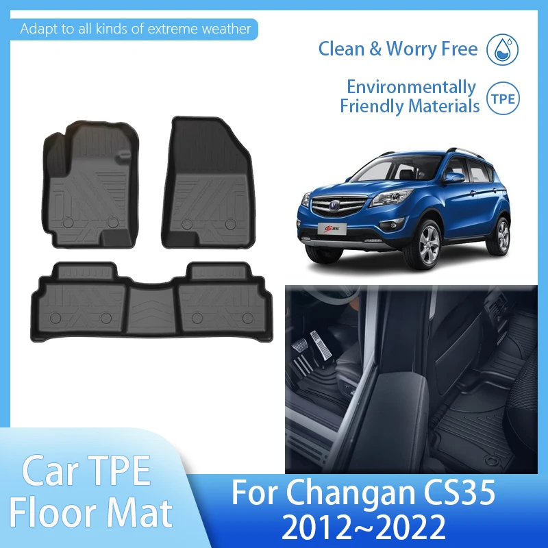 LHD Car Floor Mats For Changan CS35 2012~2022 5SEAT Waterproof Pads Foot Carpets Full Set Tapete Carro Auto Interior Accessories
LHD Car Floor Mats For Changan CS35 2012~2022 5SEAT Waterproof Pads Foot Carpets Full Set Tapete Carro Auto Interior Accessories