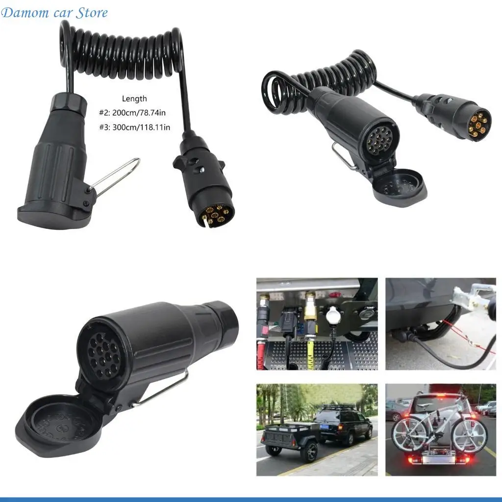 A2UC Trailer Light Board Curly Extension 7pin Plugure для грузовика
A2UC Trailer Light Board Curly Extension 7pin Plugure для грузовика