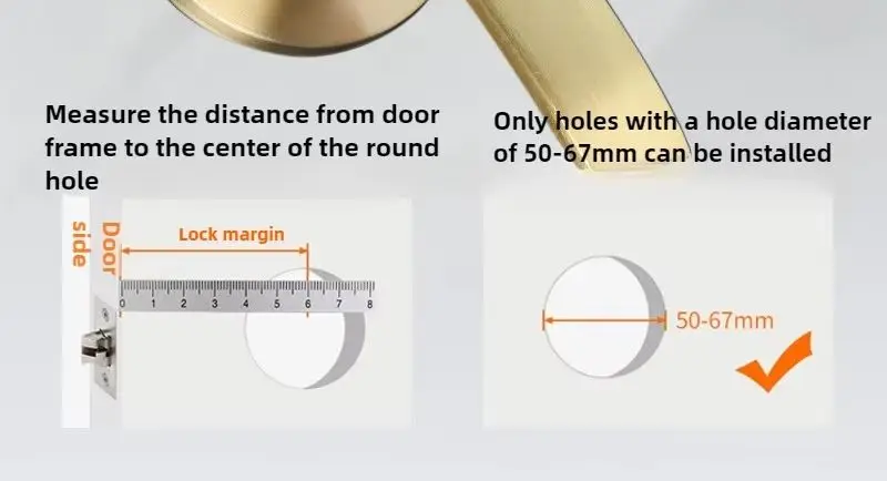 Ball Handle Lock Indoor Bedroom Bathroom Door Pure Copper Lock Cylinder 60mm - 70mm Lock Tongue Silver Gold
Ball Handle Lock Indoor Bedroom Bathroom Door Pure Copper Lock Cylinder 60mm - 70mm Lock Tongue Silver Gold