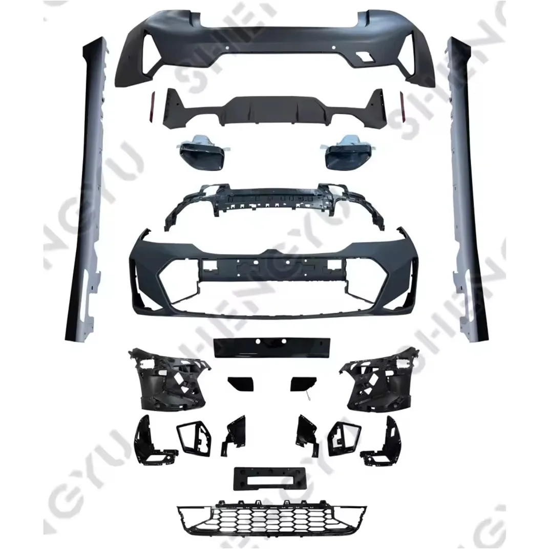 Hot Sale Auto Bumpers with Front and Rear Bumper and Side Skirt Rear Lip for BMW 3 Series G20 G28 2023 Modified to LCI MT Model
Hot Sale Auto Bumpers with Front and Rear Bumper and Side Skirt Rear Lip for BMW 3 Series G20 G28 2023 Modified to LCI MT Model