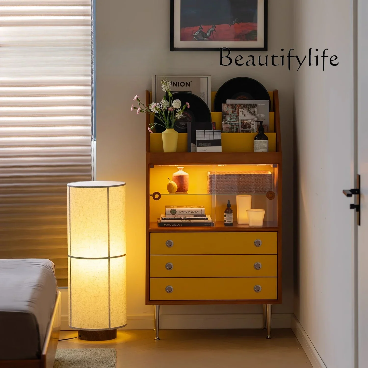 C X Medieval Nielsen Magazine Cabinet Living Room Locker TV Solid Wood Display Japanese Storage Locker
C X Medieval Nielsen Magazine Cabinet Living Room Locker TV Solid Wood Display Japanese Storage Locker