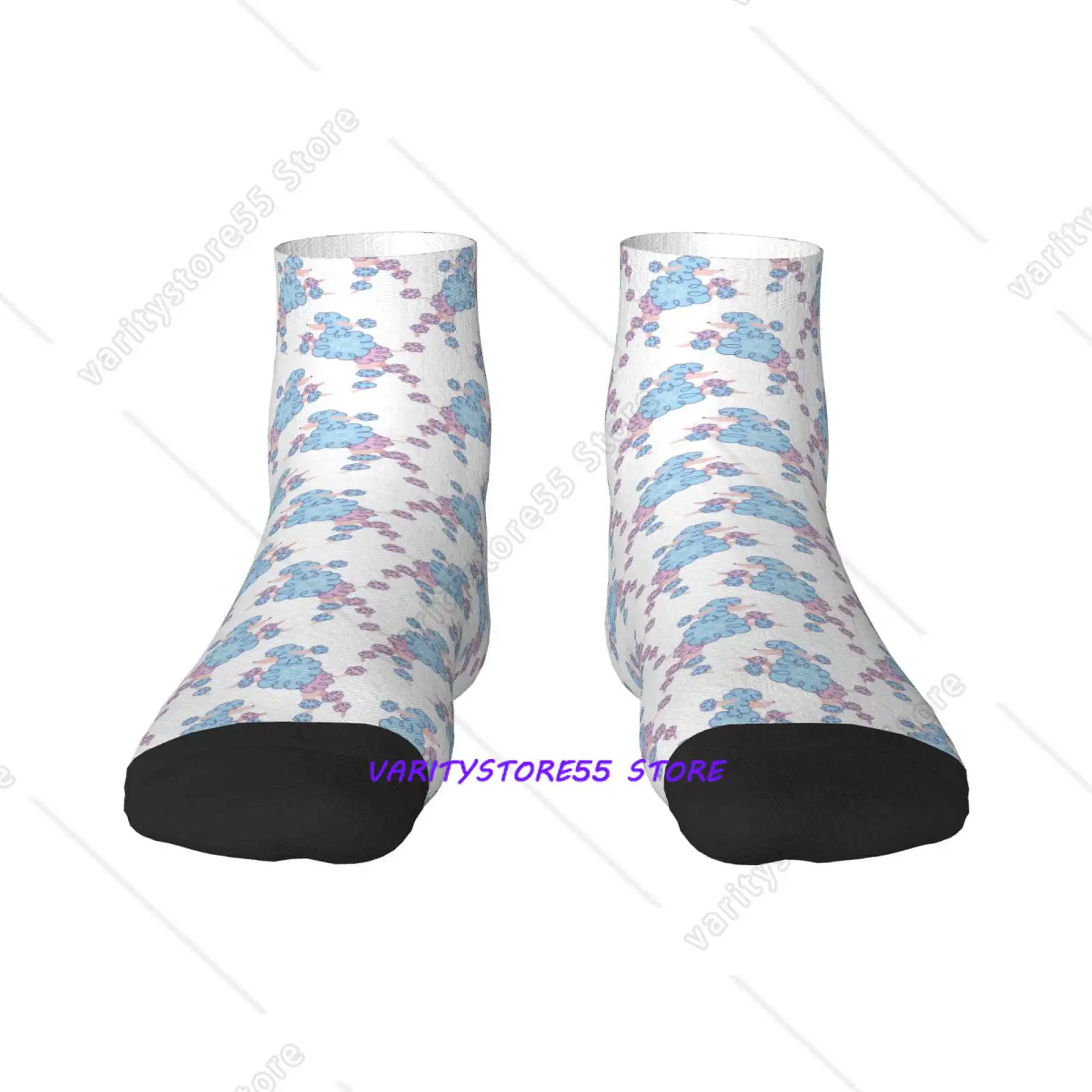 Cute Poodle Dog Pattern Crew SocksToe Seamed Ankle Cushioned Breathable Athletic Crew Sports Socks
Cute Poodle Dog Pattern Crew SocksToe Seamed Ankle Cushioned Breathable Athletic Crew Sports Socks