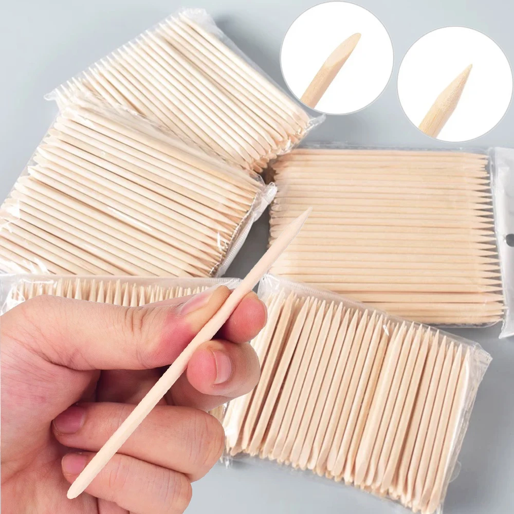 500/200/100pcs Orange Wood Sticks for Nail Cuticle Pusher Remover Double-head Bulk Pedicure Manicure Multi-function Clean Sticks
500/200/100pcs Orange Wood Sticks for Nail Cuticle Pusher Remover Double-head Bulk Pedicure Manicure Multi-function Clean Sticks