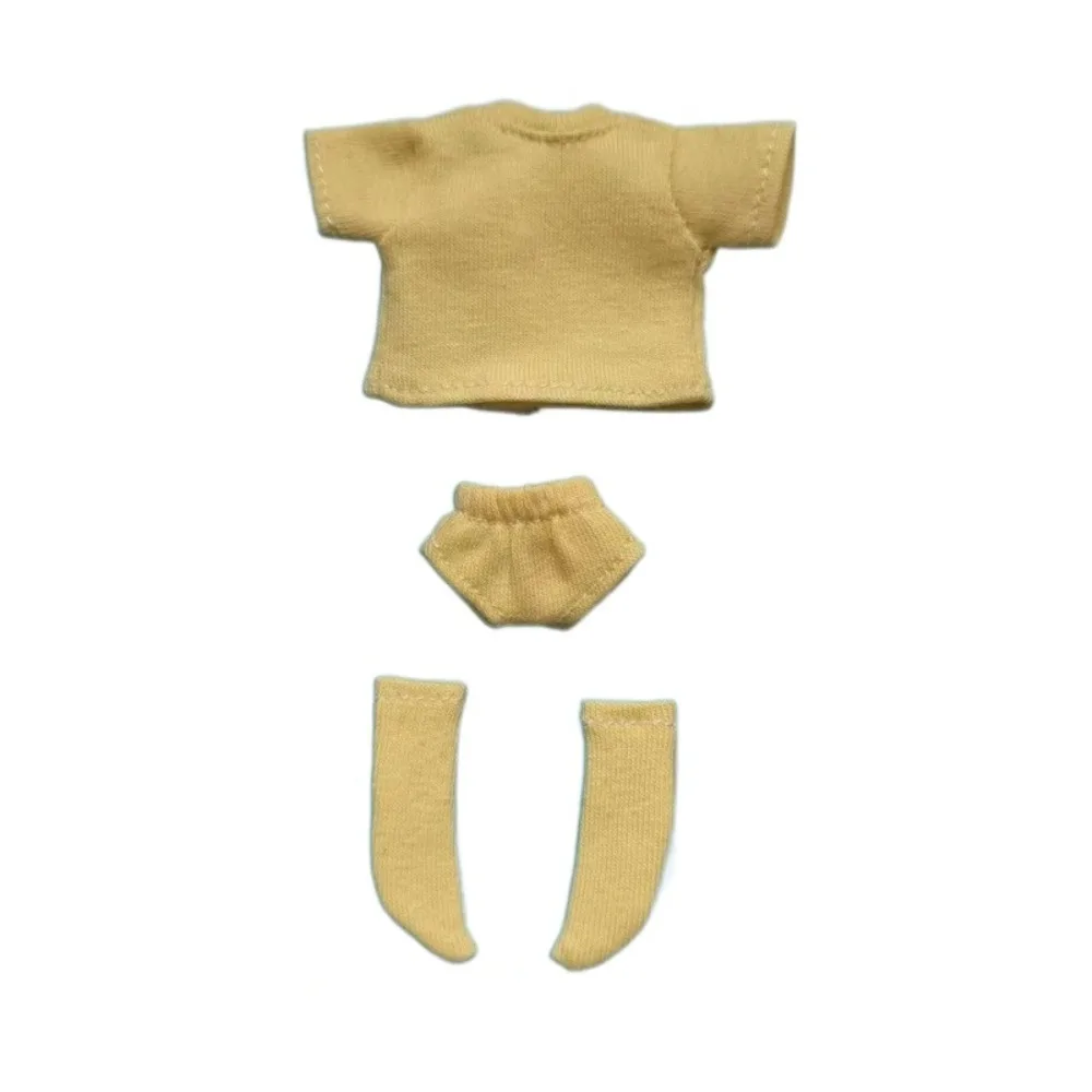 DIY Toy T-shirt Ob11 Doll Clothes Knitted Sweatshirt Handmade Doll Underwear Cotton Three-piece OB11 Striped Tops BJD Doll
DIY Toy T-shirt Ob11 Doll Clothes Knitted Sweatshirt Handmade Doll Underwear Cotton Three-piece OB11 Striped Tops BJD Doll