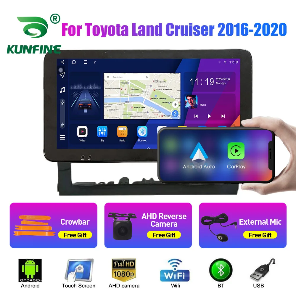 10,33-дюймовый автомобильный радиоприемник для Toyota Land Cruiser 2Din Android, восьмиядерный автомобильный стерео DVD, GPS-навигационный плеер, экран QLED Carplay
10,33-дюймовый автомобильный радиоприемник для Toyota Land Cruiser 2Din Android, восьмиядерный автомобильный стерео DVD, GPS-навигационный плеер, экран QLED Carplay