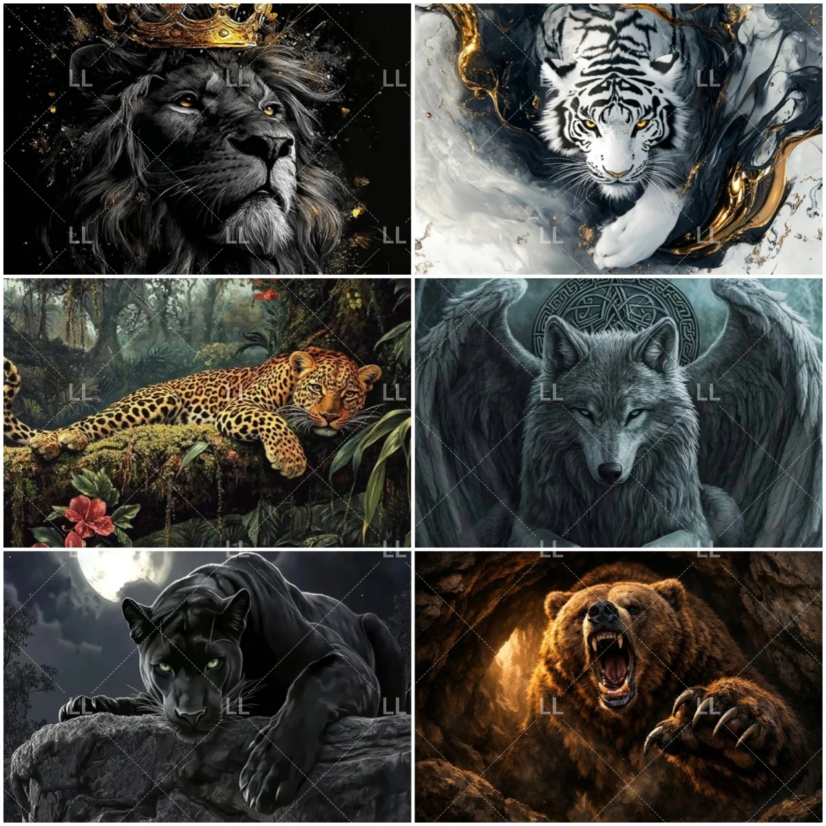 Forest Wild Animal Background Wolf Lion Gorilla Leopard Dinosaur Beast Photo Backdrop Boy Girl Bedroom Birthday Decoration Prop
Forest Wild Animal Background Wolf Lion Gorilla Leopard Dinosaur Beast Photo Backdrop Boy Girl Bedroom Birthday Decoration Prop