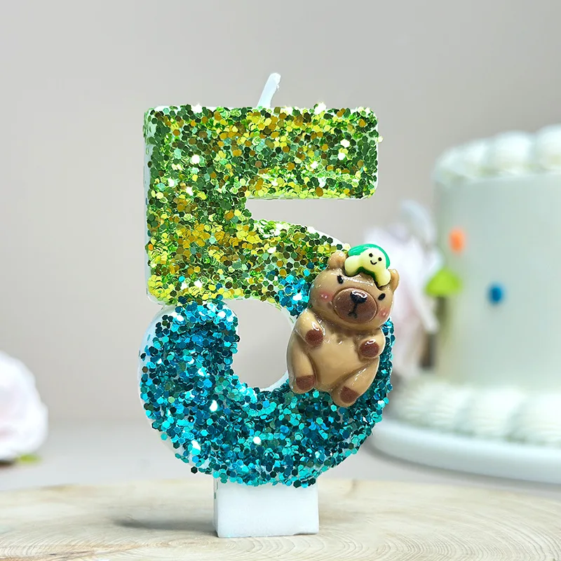 DIY Capybara Handmade Production Birthday Number 0-9 Happy Birthday Cake Candles For Anniversary Birthday Party Gifts Decor
DIY Capybara Handmade Production Birthday Number 0-9 Happy Birthday Cake Candles For Anniversary Birthday Party Gifts Decor