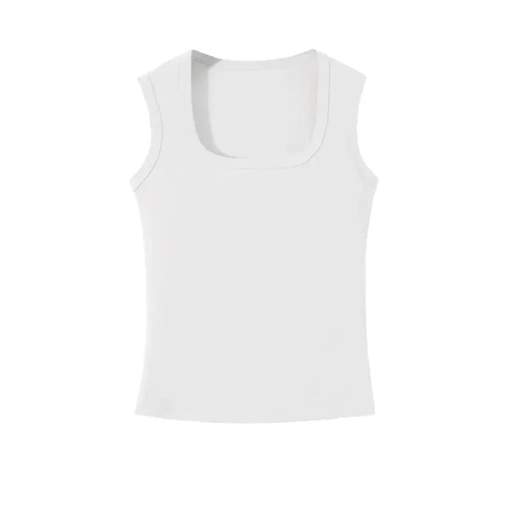 Girls Summer Camisole Top I-Shaped Wide Shoulders Pure Color Bottoming Wearable inside And outside to Cover Side Breasts
Girls Summer Camisole Top I-Shaped Wide Shoulders Pure Color Bottoming Wearable inside And outside to Cover Side Breasts