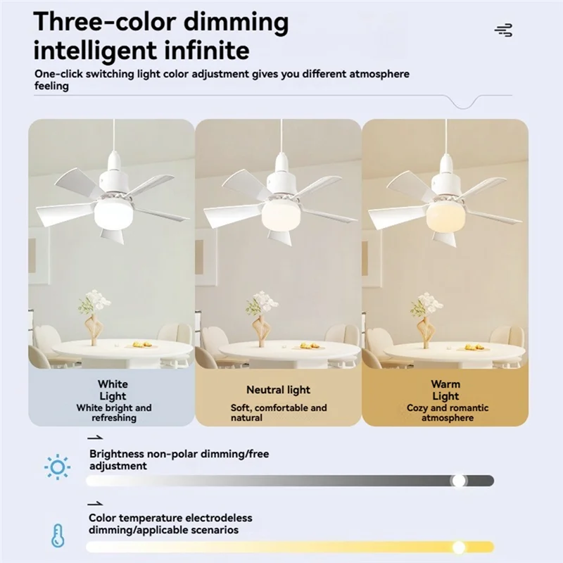 VELIF-розетка для вентилятора с дистанционным управлением, расстояние 5 м E27, 3-скоростной светодиод с регулируемой яркостью E27, базовое напряжение 85-265 В, 40 Вт A
VELIF-розетка для вентилятора с дистанционным управлением, расстояние 5 м E27, 3-скоростной светодиод с регулируемой яркостью E27, базовое напряжение 85-265 В, 40 Вт A