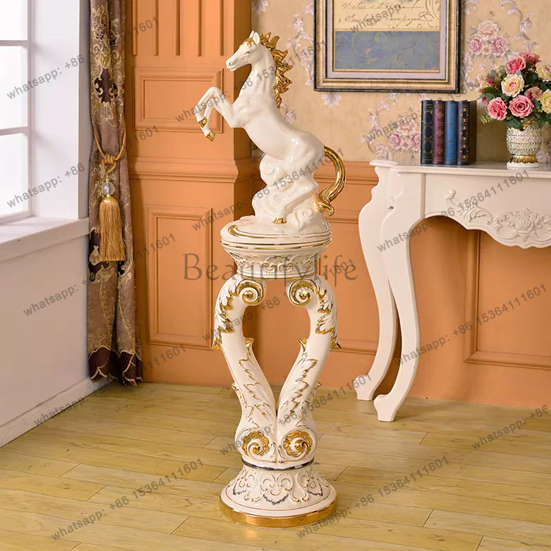 European-style floor-to-ceiling large ornament ceramic creative living room entrance handicrafts home TV cabinet decoration
European-style floor-to-ceiling large ornament ceramic creative living room entrance handicrafts home TV cabinet decoration
