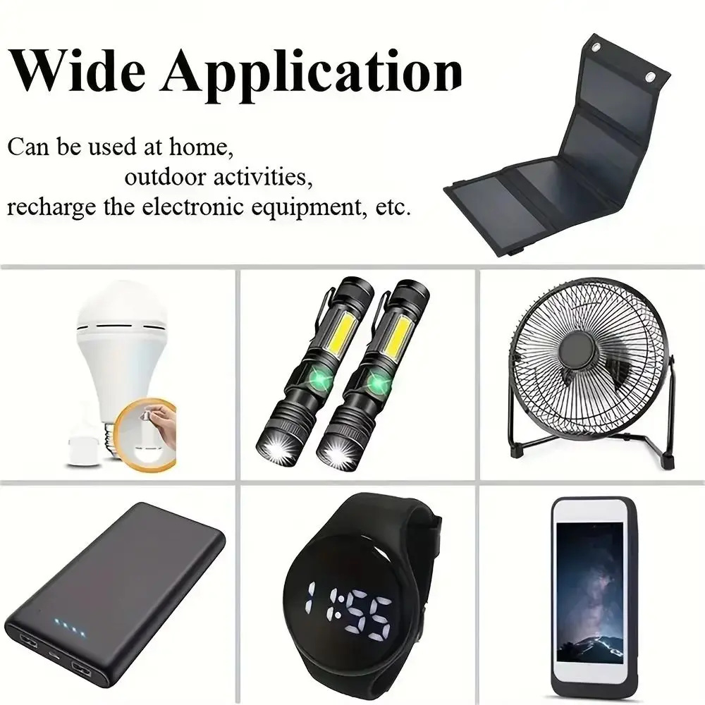 Solar Power Generation Solar Panels Portable 5V Solar Charging Panel Durable Lasting Solar Photovoltaic Panels Camp
Solar Power Generation Solar Panels Portable 5V Solar Charging Panel Durable Lasting Solar Photovoltaic Panels Camp