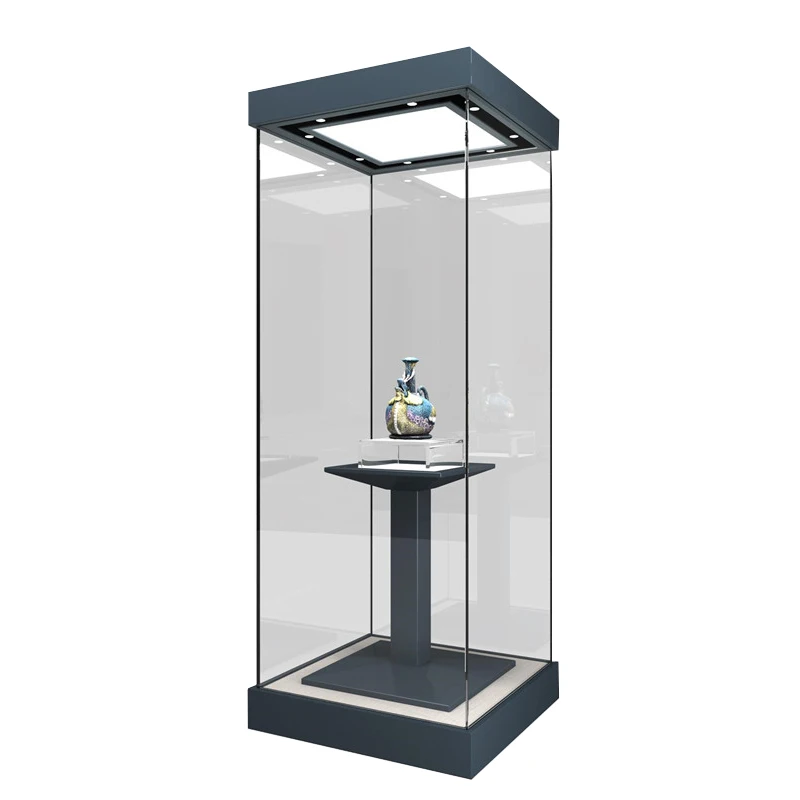 Museum glass display paint exhibition statue cultural relics solid wood display antique display cabinet custom light luxury
Museum glass display paint exhibition statue cultural relics solid wood display antique display cabinet custom light luxury