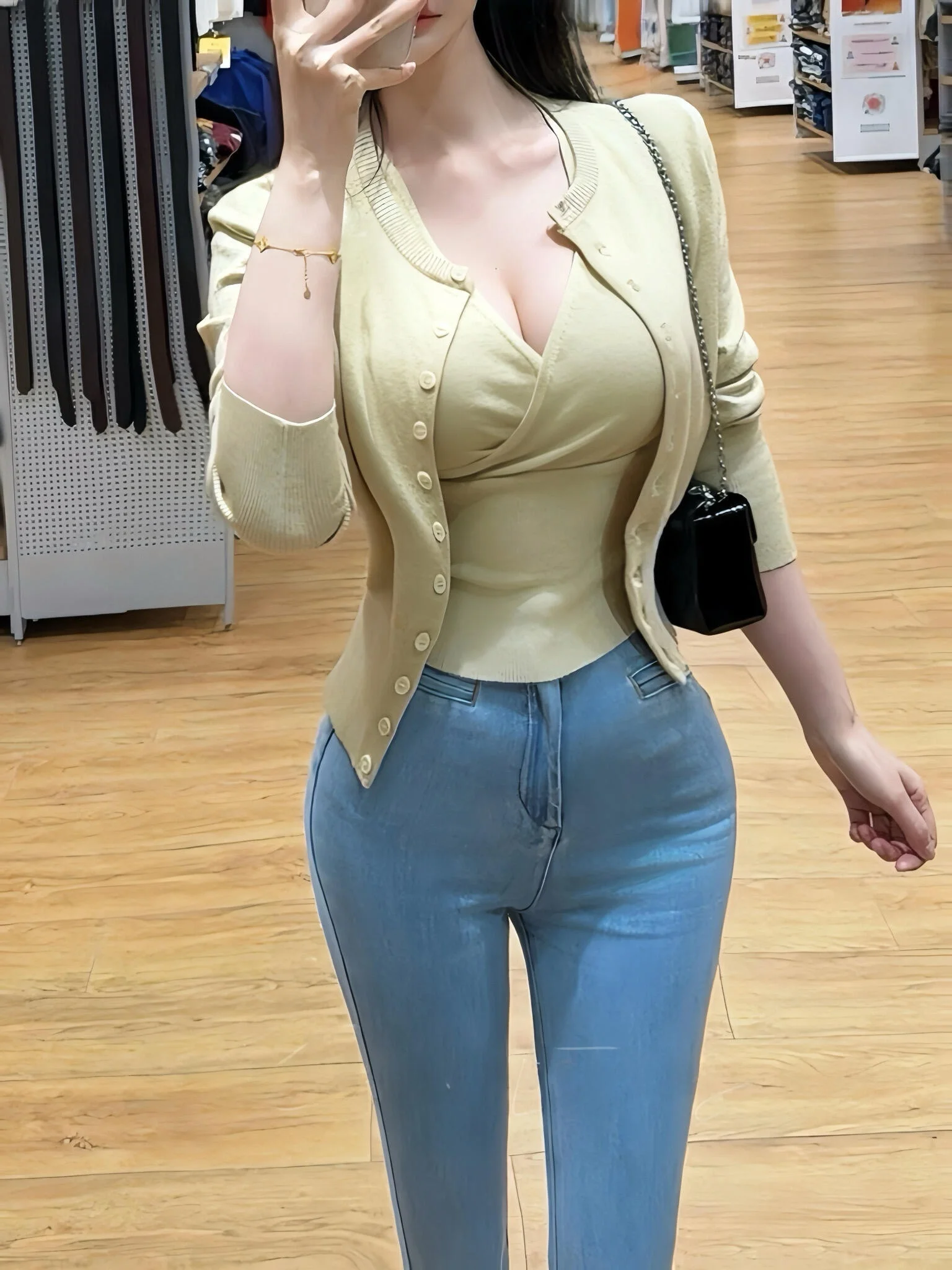 Korean Sle Knitted Deep V Cross Slimming Cardigan Pure Desire Khaki Strap Vest Two Piece Set Faionable Autumn Wear for Women
Korean Sle Knitted Deep V Cross Slimming Cardigan Pure Desire Khaki Strap Vest Two Piece Set Faionable Autumn Wear for Women