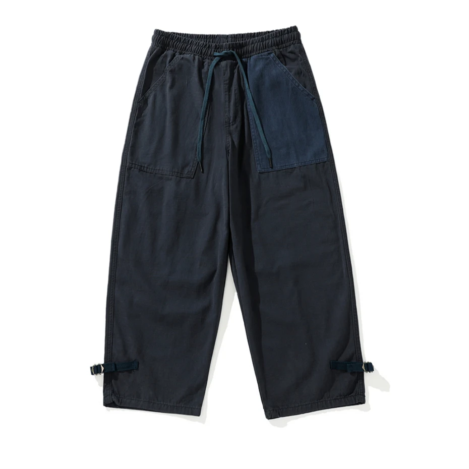 Mens New Joggers Pants Streetwear Vintage Color Block Cargo Trousers Men Harajuku Multi Pockets Elastic Waist Casual Pants Male
Mens New Joggers Pants Streetwear Vintage Color Block Cargo Trousers Men Harajuku Multi Pockets Elastic Waist Casual Pants Male