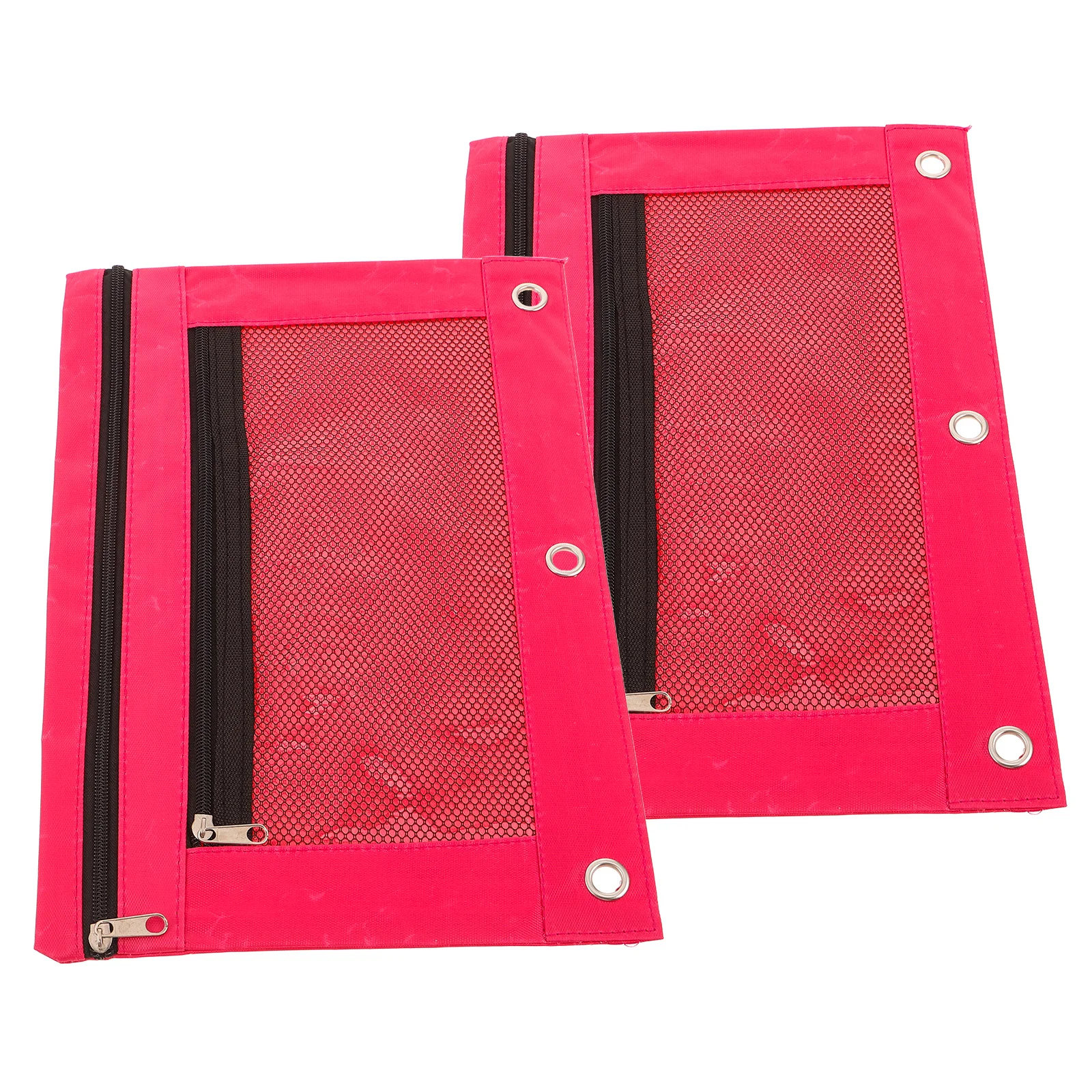 2pcs Binder Pencil Pouch 9.8X7" Rosy Oxford Pvc Waterproof Zipper Stationery Storage Case For School Office Supplies Organizer
2pcs Binder Pencil Pouch 9.8X7" Rosy Oxford Pvc Waterproof Zipper Stationery Storage Case For School Office Supplies Organizer