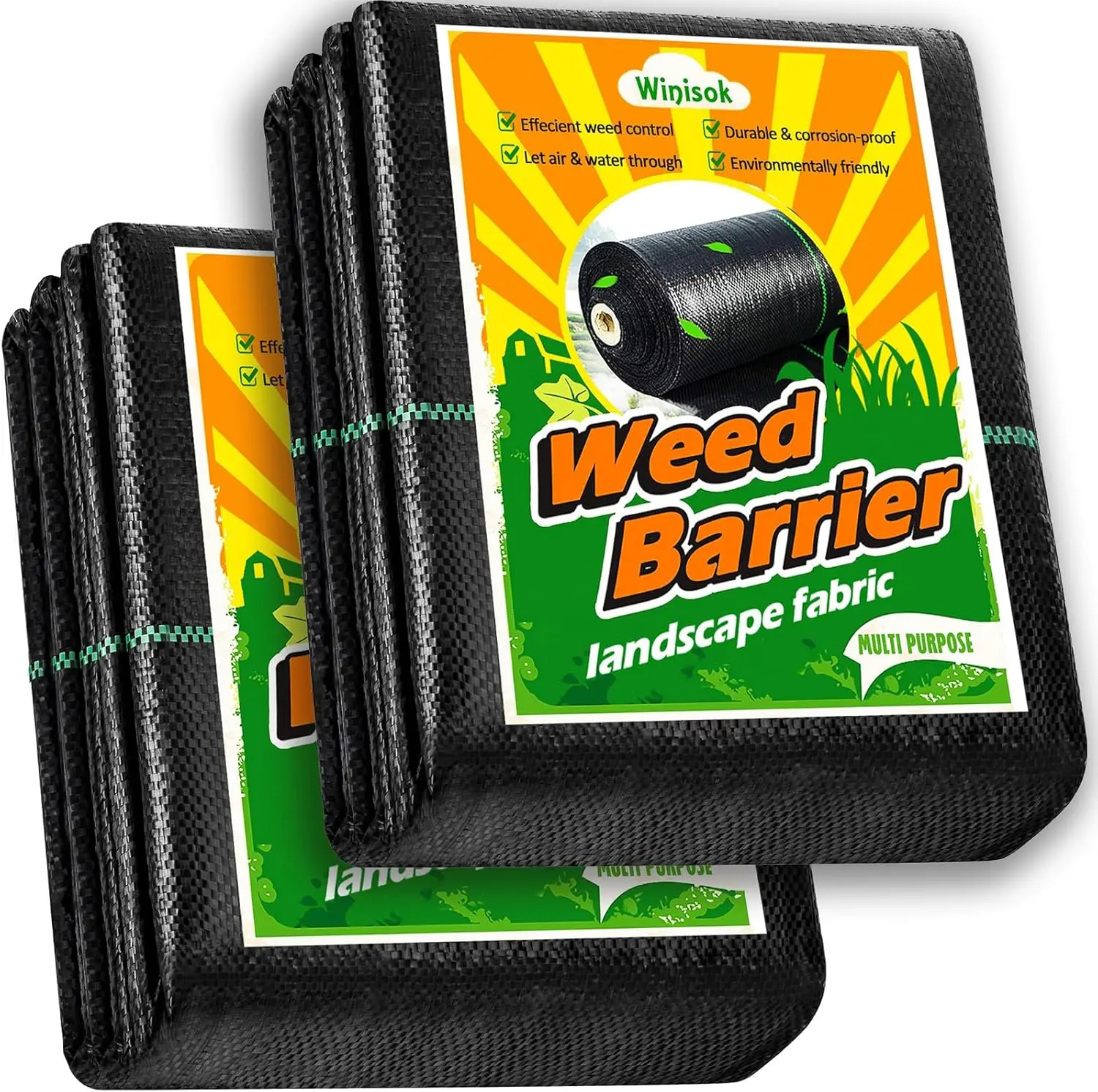 Garden Weed Barrier Landscape 4FT x 100FT, Premium Weed Control Garden Cloth, Durable Woven Geotextile , Mulch Brea
Garden Weed Barrier Landscape 4FT x 100FT, Premium Weed Control Garden Cloth, Durable Woven Geotextile , Mulch Brea