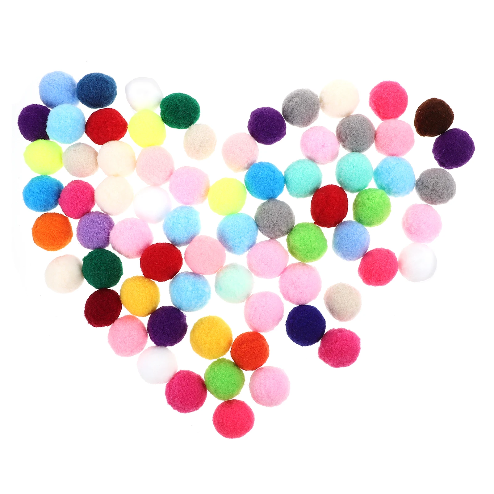 70pcs Multi Colored Fuzzy Balls Cat Balls for Indoor Cats Interactive Training Toys Soft Kitten Play
70pcs Multi Colored Fuzzy Balls Cat Balls for Indoor Cats Interactive Training Toys Soft Kitten Play