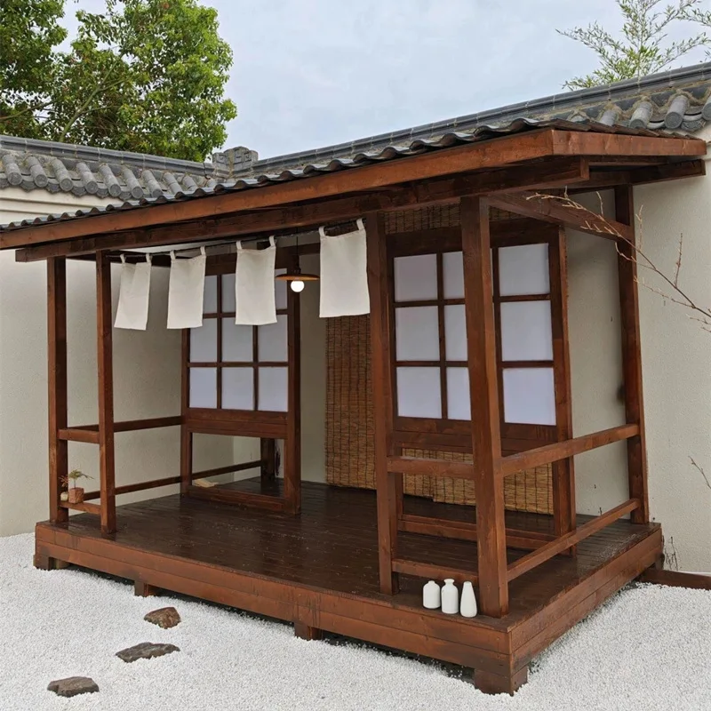 landscaping gazebo mobile wooden house villa Chinese style homestay preservative wood small house tenon and mortise
landscaping gazebo mobile wooden house villa Chinese style homestay preservative wood small house tenon and mortise
