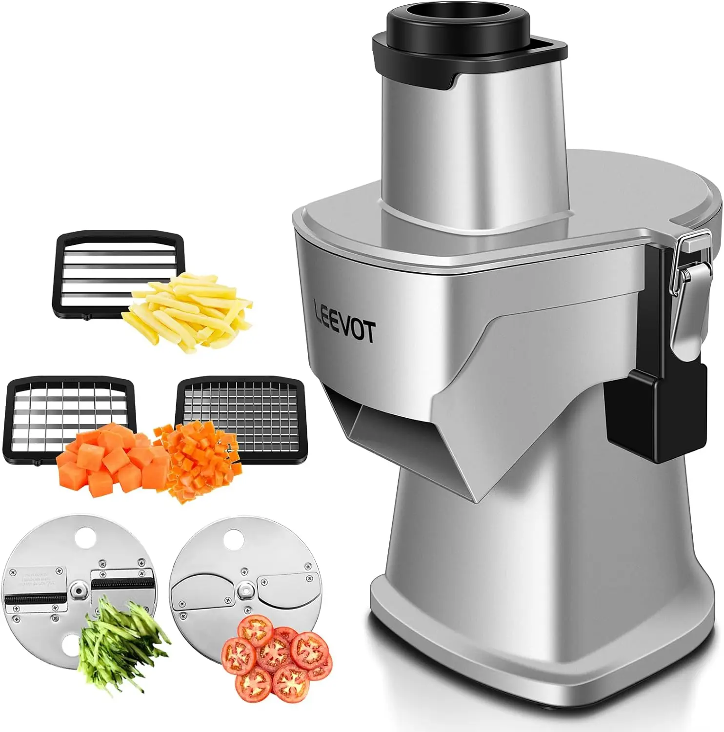 Commercial Vegetable Chopper 200W, Electric Food Processor for Slicing Dicing Shredding, Professional Veggie Cutter for Restaura
Commercial Vegetable Chopper 200W, Electric Food Processor for Slicing Dicing Shredding, Professional Veggie Cutter for Restaura