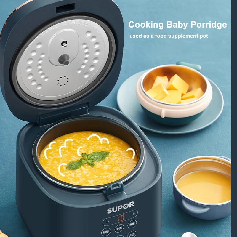 Rice Cooker 1.8L Capacity Small Smart Electric Cooker Multifunction Full Automatic Rice Cooker Suitable For 1-4 People
Rice Cooker 1.8L Capacity Small Smart Electric Cooker Multifunction Full Automatic Rice Cooker Suitable For 1-4 People