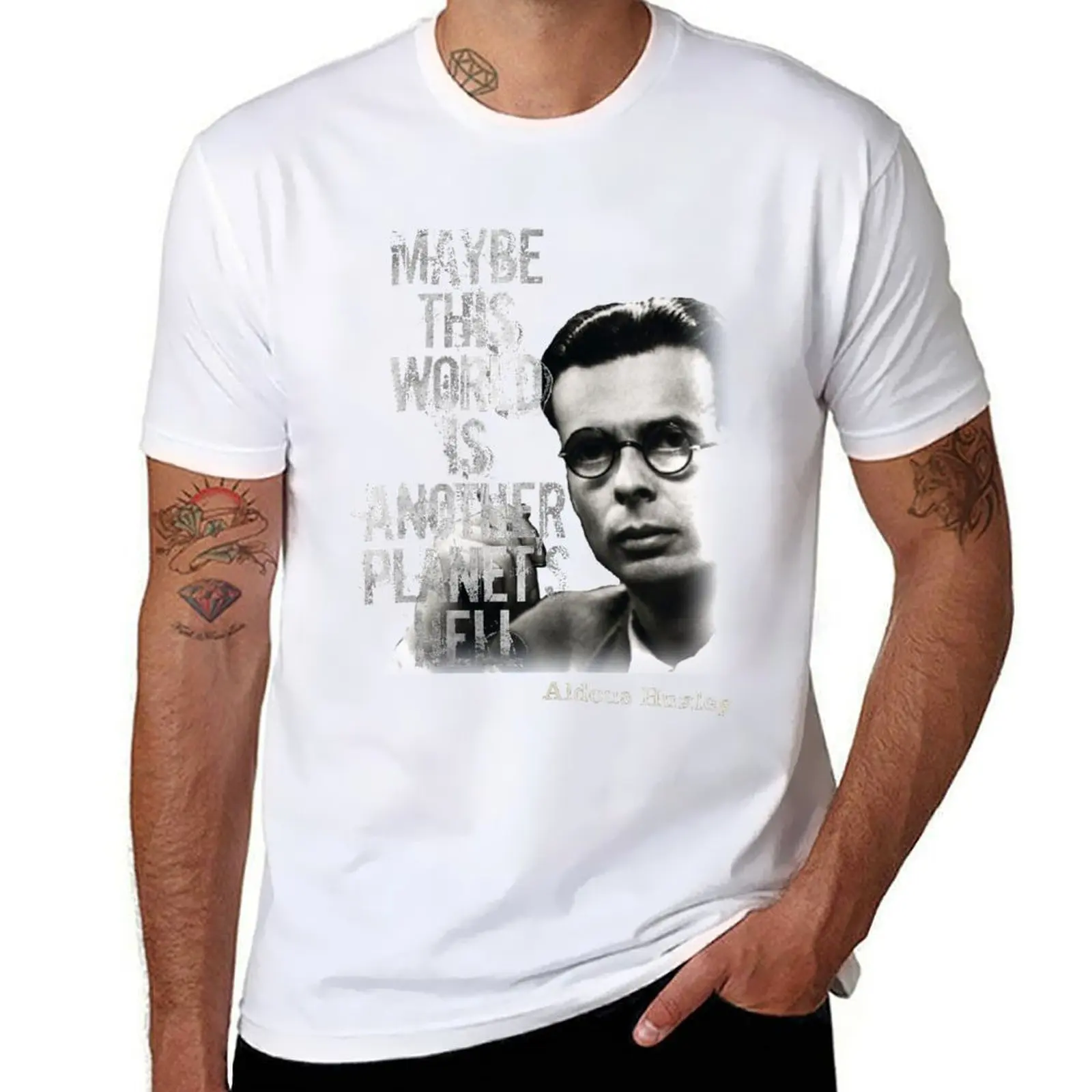 Aldous Huxley Quote T-Shirt funny t shirts cotton t shirts for man graphic tees T-Shirt
Aldous Huxley Quote T-Shirt funny t shirts cotton t shirts for man graphic tees T-Shirt