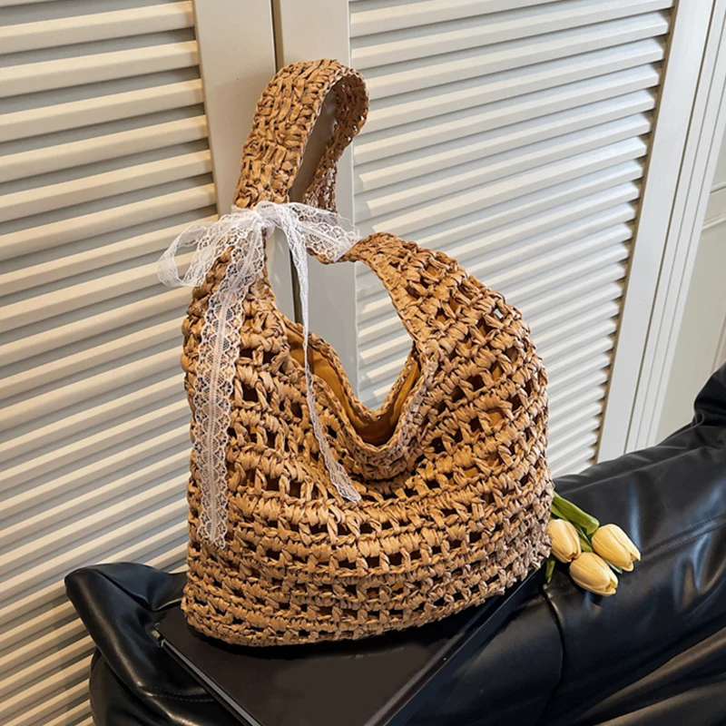 Summer Straw Woven Bag for Women Shoulder Bag Raffia Paper Rope Boho Beach Handbags Casual Messenger Crossbody Bag Female Purse
Summer Straw Woven Bag for Women Shoulder Bag Raffia Paper Rope Boho Beach Handbags Casual Messenger Crossbody Bag Female Purse