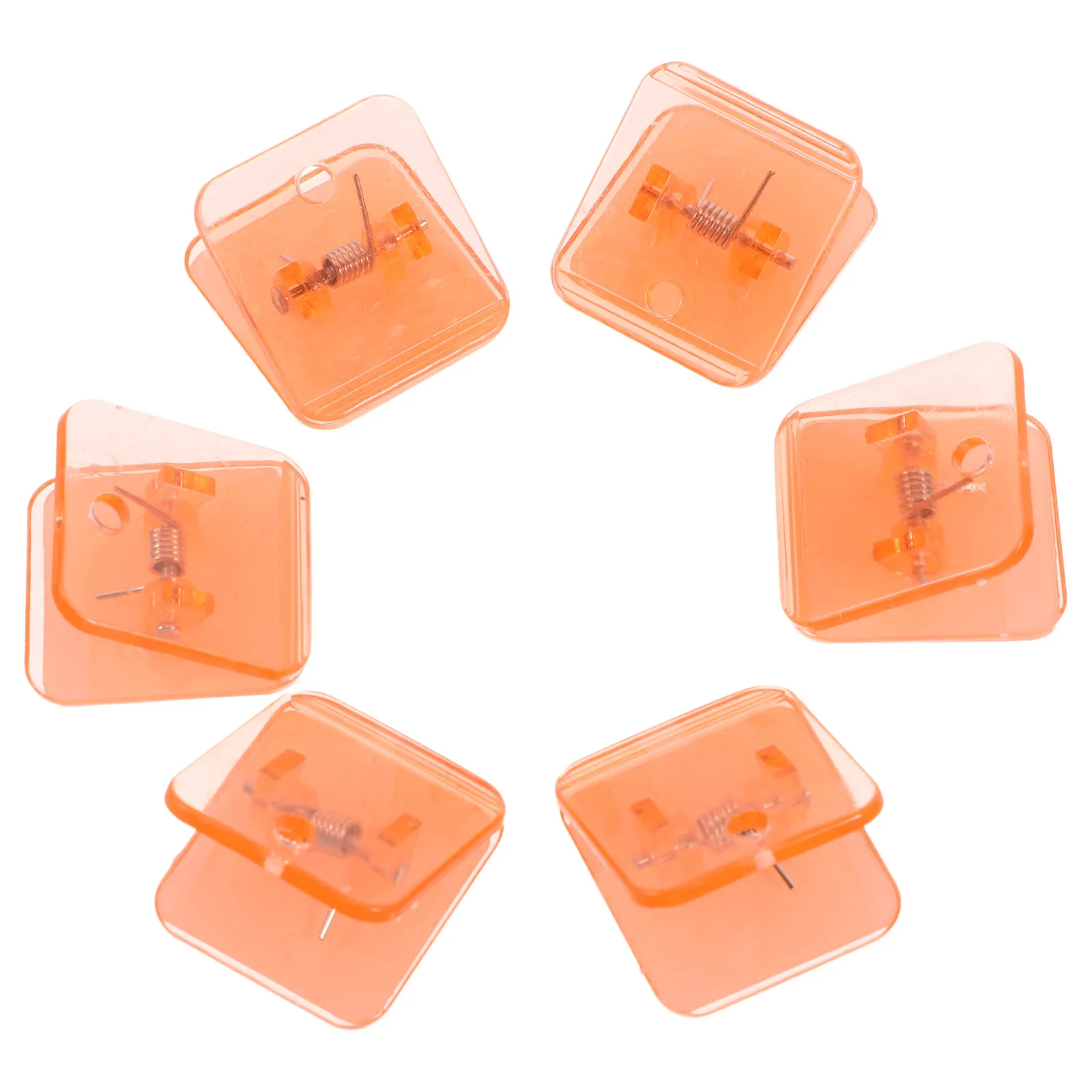 6pcs Dog Potty Training Pee Pad Holder Transparent Tray Orange Small Pet Mounting Bracket Versatile Installation
6pcs Dog Potty Training Pee Pad Holder Transparent Tray Orange Small Pet Mounting Bracket Versatile Installation