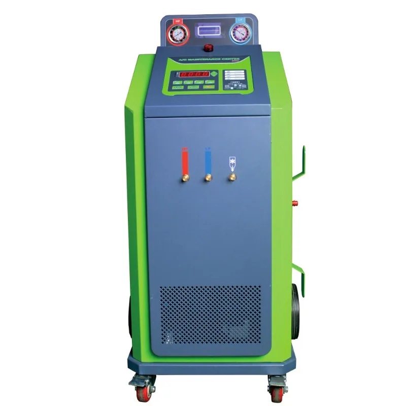 AMC-200A Automotive Air Conditioning Free Disassembly Cleaner R134a Refrigerant Recovery and Filling Machine