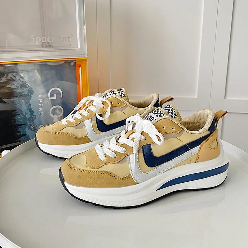 Men and Women Fashion Trend Outdoor Leisure Sports Male Thick Soles Increase Breathable Non-slip Running Shoes for Women 35-45
Men and Women Fashion Trend Outdoor Leisure Sports Male Thick Soles Increase Breathable Non-slip Running Shoes for Women 35-45