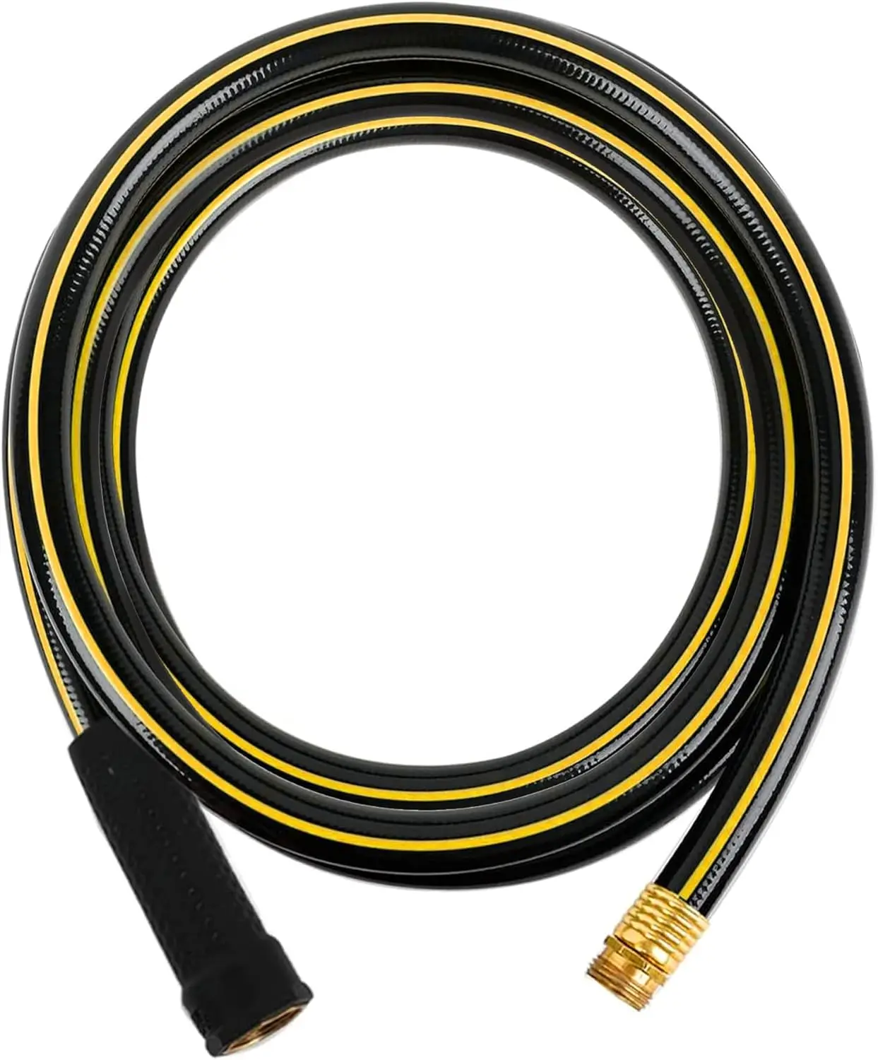 Short Leader Garden Hose 3/4 in x 10 ft Heavy Duty Flexible Lightweight Water Pipe with Brass Aluminum Ends Kink Free Leakproof
Short Leader Garden Hose 3/4 in x 10 ft Heavy Duty Flexible Lightweight Water Pipe with Brass Aluminum Ends Kink Free Leakproof