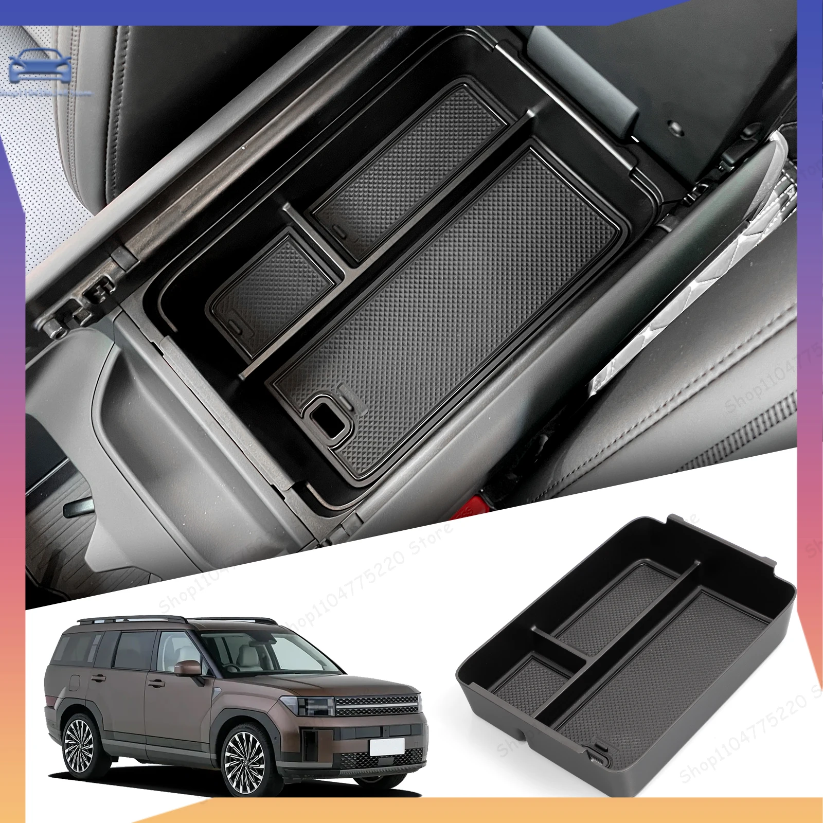 For Hyundai Santa Fe 2024 2025 2026 Car Central Armrest Storage Box Center Console Organizer Tray Accessories Tidying
For Hyundai Santa Fe 2024 2025 2026 Car Central Armrest Storage Box Center Console Organizer Tray Accessories Tidying
