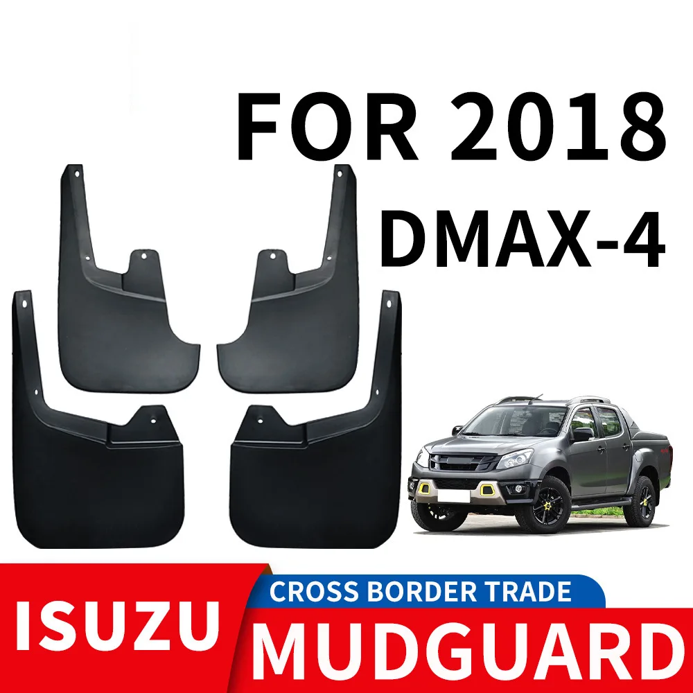 For 2018 DMAX-4 mudguard Mudflaps Front Rear Flares Splash Guards Cover Car Accessoie
For 2018 DMAX-4 mudguard Mudflaps Front Rear Flares Splash Guards Cover Car Accessoie
