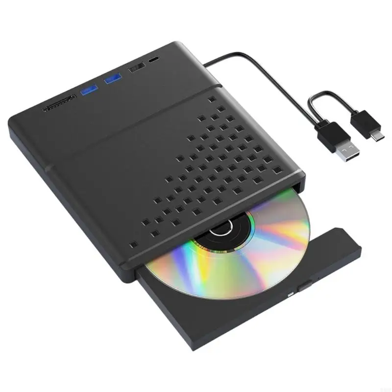 External DVDs Drives for Laptop USB3.0 2.0 Type C DVDs Player for Laptop, ROM Disk Drives Portable DVDs Burners 83CF
External DVDs Drives for Laptop USB3.0 2.0 Type C DVDs Player for Laptop, ROM Disk Drives Portable DVDs Burners 83CF