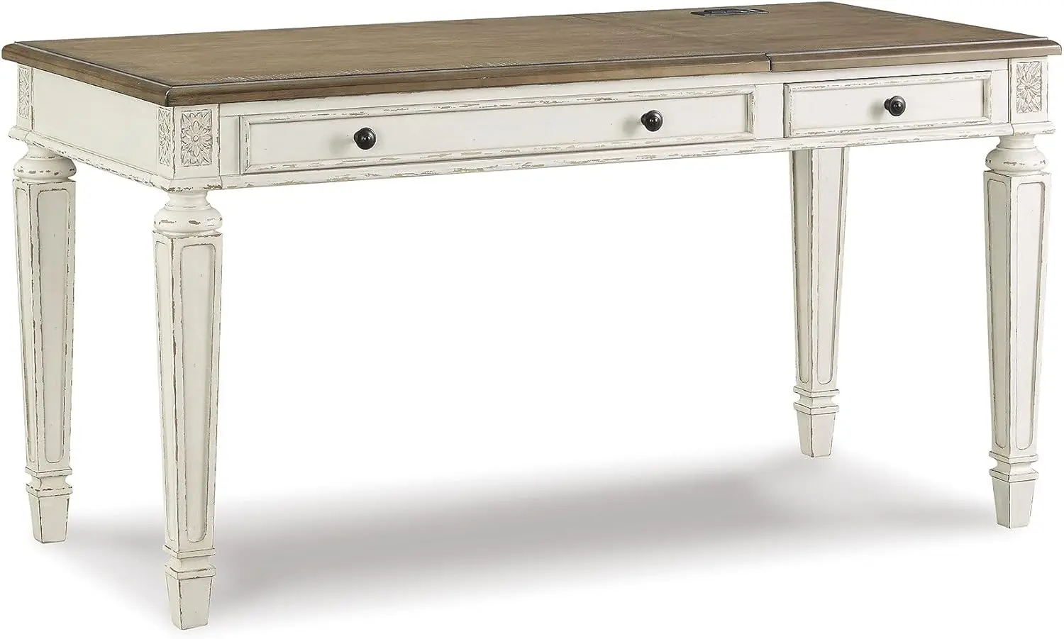 Realyn French Country 60-дюймовый подъемный верхний стол для домашнего офиса с USB-зарядкой, белый
Realyn French Country 60-дюймовый подъемный верхний стол для домашнего офиса с USB-зарядкой, белый