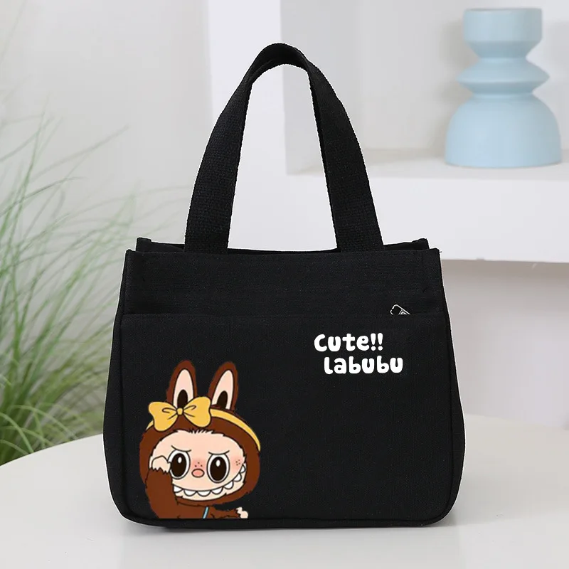 New Women's handbag Fashion Canvas Bags LABUBU Cartoon Print Handbag Cartoon Portable Tote Bag Lunch Box Bag
New Women's handbag Fashion Canvas Bags LABUBU Cartoon Print Handbag Cartoon Portable Tote Bag Lunch Box Bag