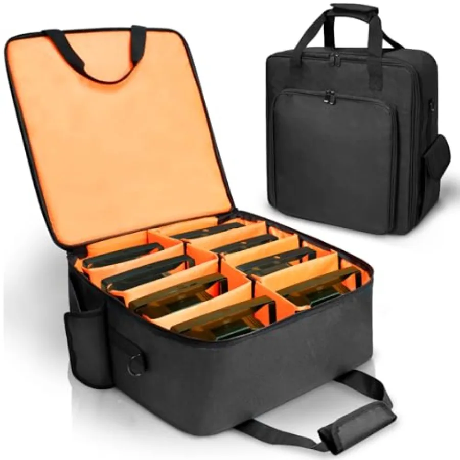 3/'' Padded Stage Lighting Fits, Spotlights Storage Bag with Dividers, Adjustable Straps and Accessory Pockets
3/'' Padded Stage Lighting Fits, Spotlights Storage Bag with Dividers, Adjustable Straps and Accessory Pockets