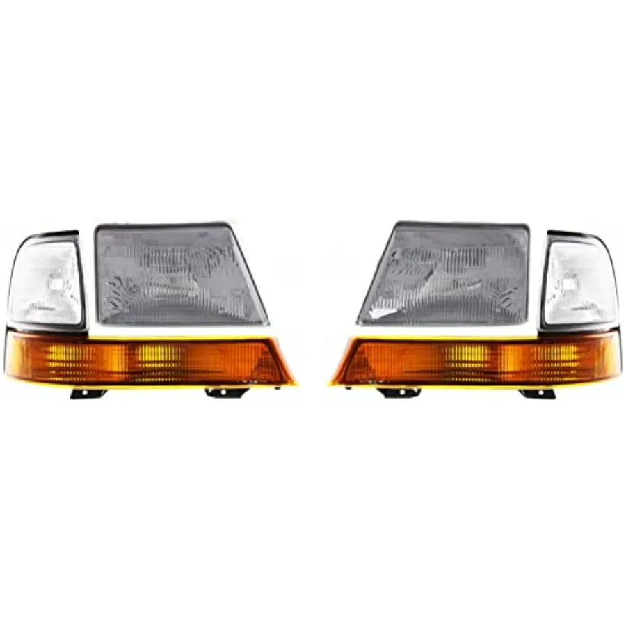 Headlights Assembly Driver Passenger Kit for Ranger Splash XL XLT 1998-2000 Halogen with Bulbs W Corner Light Black Replaces F
Headlights Assembly Driver Passenger Kit for Ranger Splash XL XLT 1998-2000 Halogen with Bulbs W Corner Light Black Replaces F