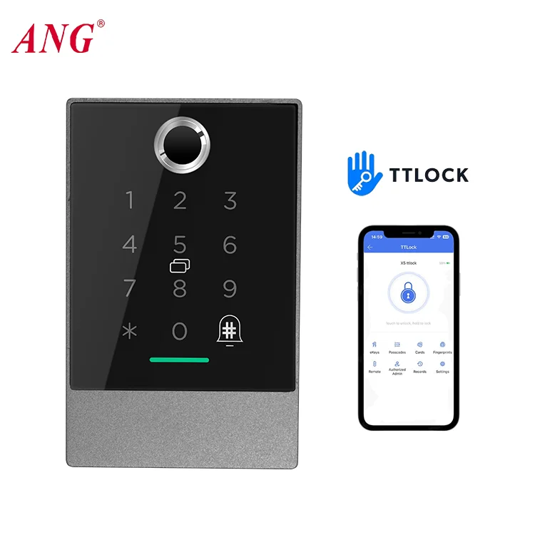 July005 Tempered Glass Biometrics Access Control Digital Fingerprint Card Ttlock App Access Control
July005 Tempered Glass Biometrics Access Control Digital Fingerprint Card Ttlock App Access Control
