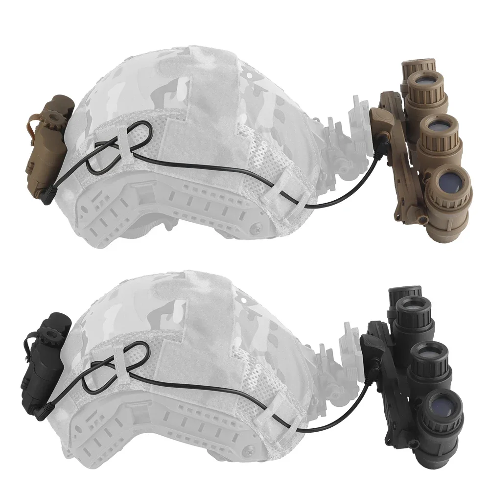GPNVG 18 Four-Tube Night Vision Goggle Dummy Props Tactical Helmet Binocular Night Vision Device Model for Cosplay Tactical Game
GPNVG 18 Four-Tube Night Vision Goggle Dummy Props Tactical Helmet Binocular Night Vision Device Model for Cosplay Tactical Game