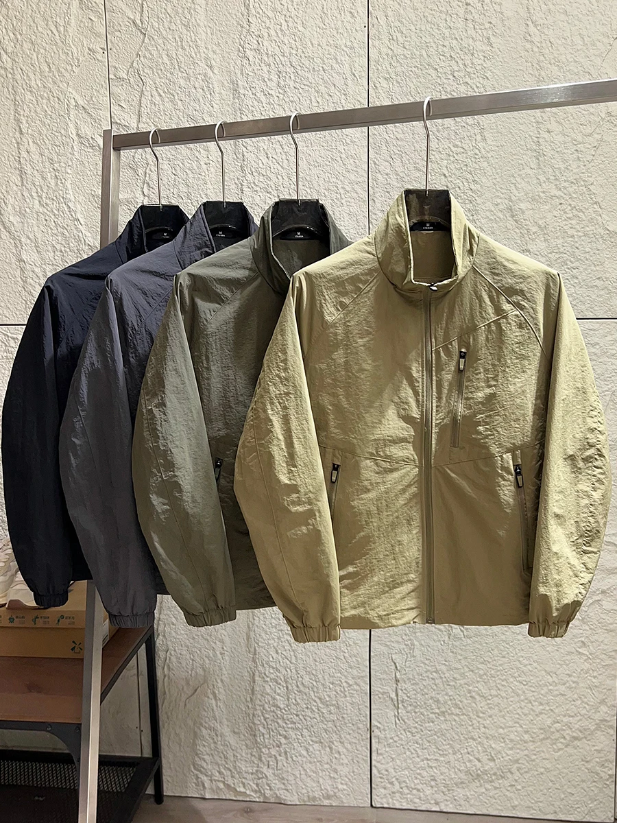 Men's Outdoor Casual Stand Collar Jacket New Spring 2026 Lightweight Windproof Functional Loose Fit Long Sleeve Zipper Closure
Men's Outdoor Casual Stand Collar Jacket New Spring 2026 Lightweight Windproof Functional Loose Fit Long Sleeve Zipper Closure
