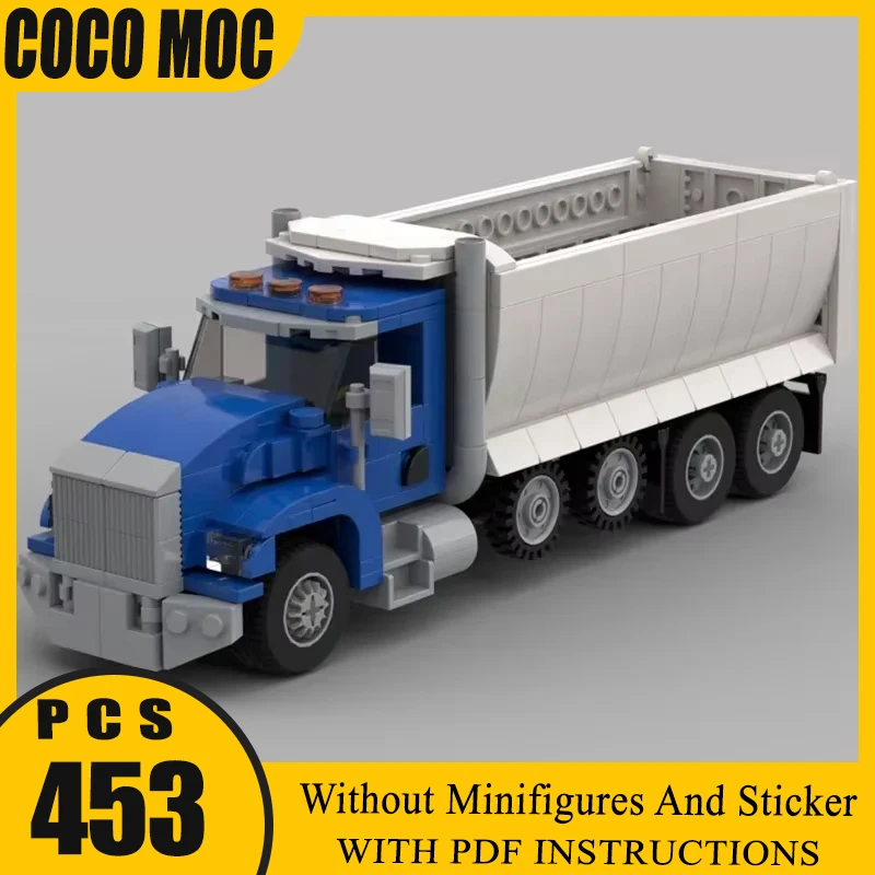 Moc Building Bricks T800 Dump Truck City Transportation Vehicle Model Technology Blocks Gifts Christmas Toys DIY Sets Assembly
Moc Building Bricks T800 Dump Truck City Transportation Vehicle Model Technology Blocks Gifts Christmas Toys DIY Sets Assembly
