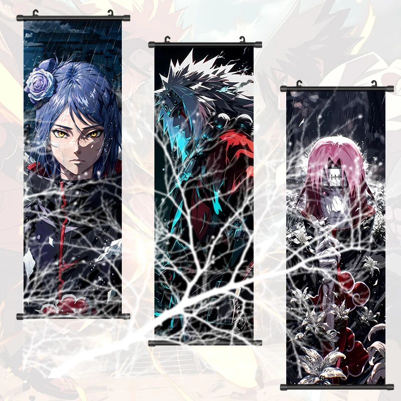 Japanese Anime Poster Scroll Canvas Wall Hanging Painting Home Decor Akatsuki Itachi Art Room Decoration Kid Gift
Japanese Anime Poster Scroll Canvas Wall Hanging Painting Home Decor Akatsuki Itachi Art Room Decoration Kid Gift