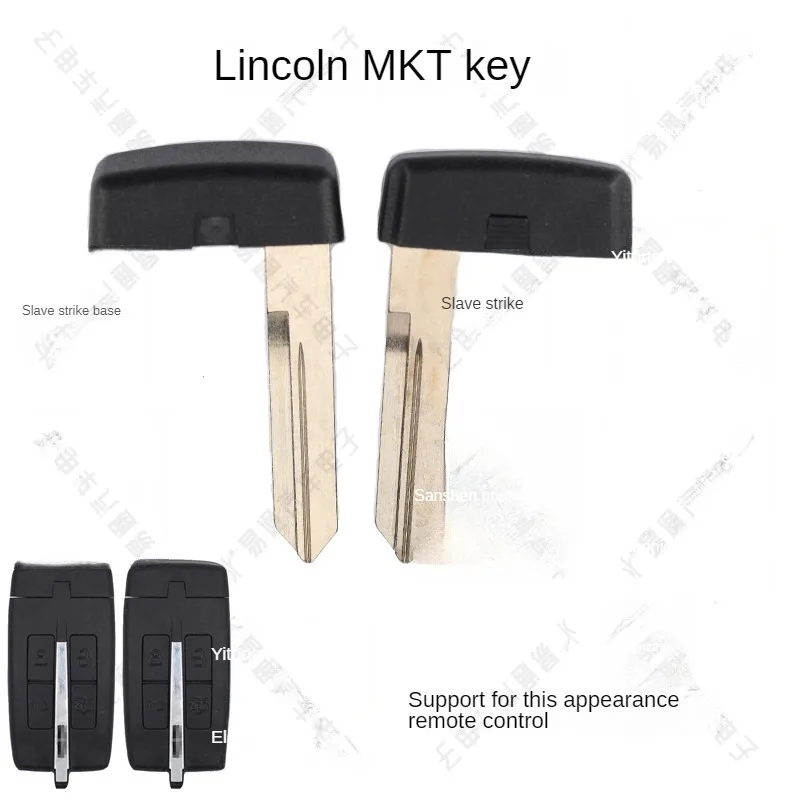 For Apply Lincoln MKT smart card small key Lincoln car remote control key embryo Lincoln mechanical key head
For Apply Lincoln MKT smart card small key Lincoln car remote control key embryo Lincoln mechanical key head