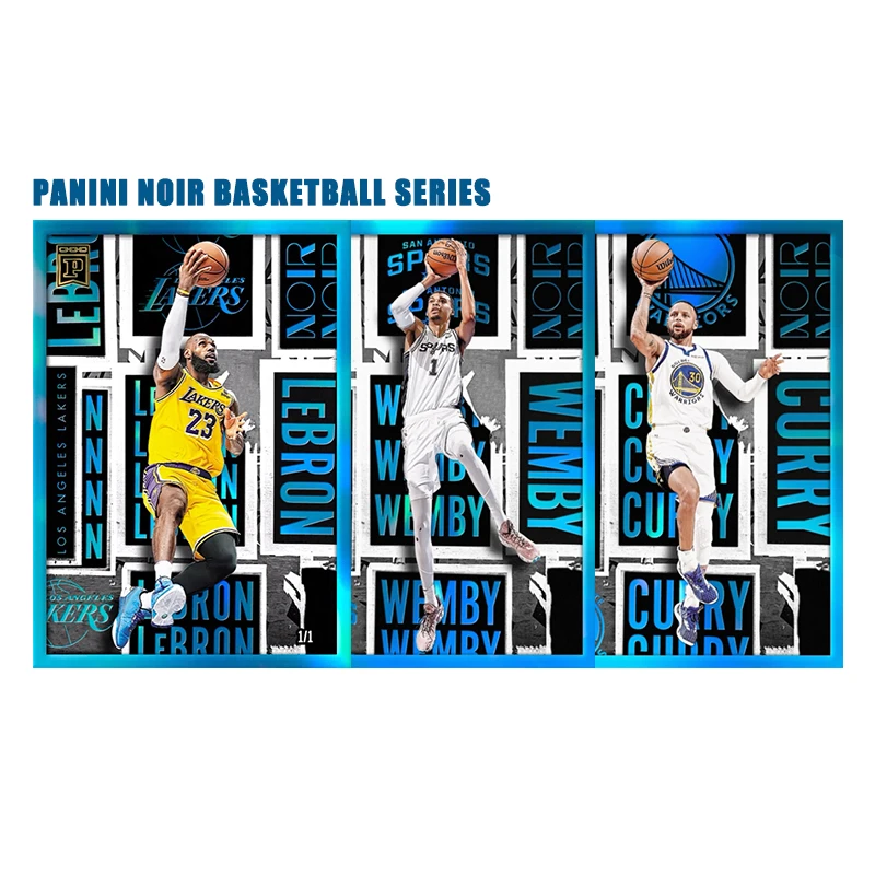 Victor Wembanyama Stephen Curry Lebron James Panini Noir Basketball Series Diy Homemade Star Collection Card Toys Gift
Victor Wembanyama Stephen Curry Lebron James Panini Noir Basketball Series Diy Homemade Star Collection Card Toys Gift