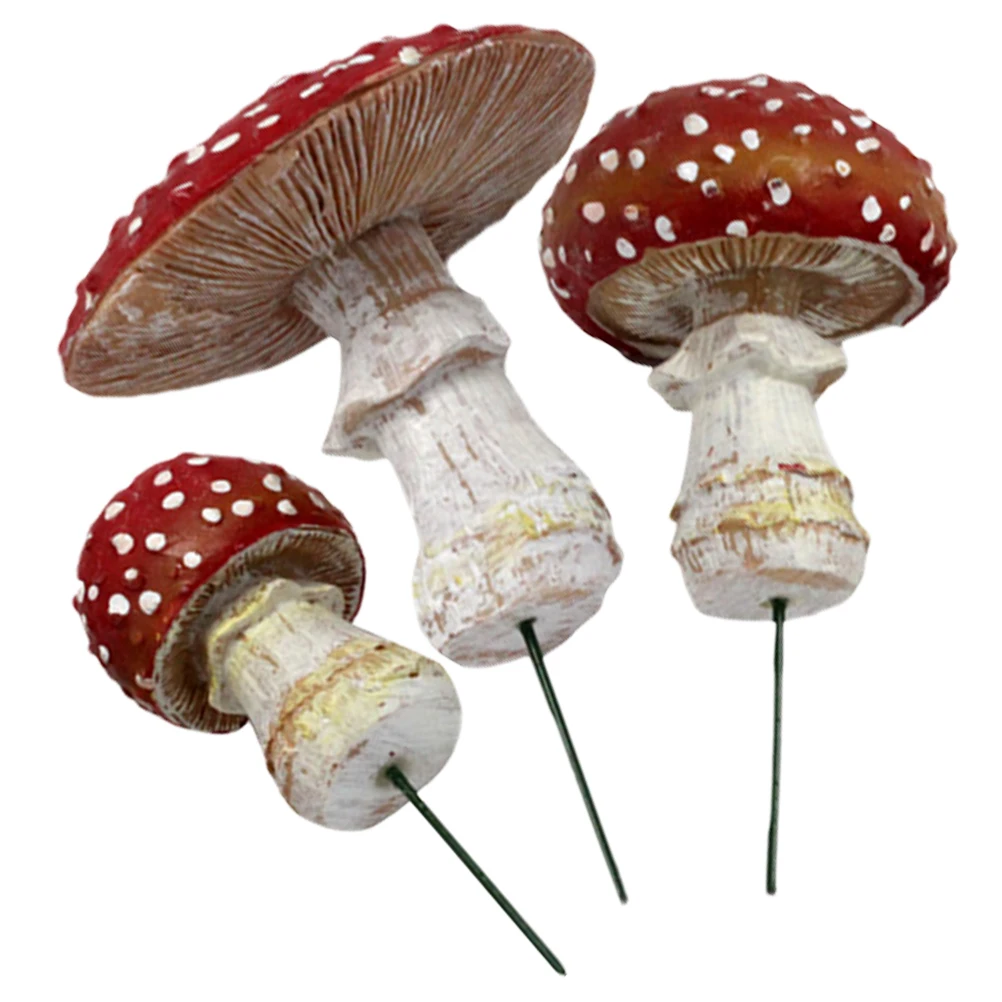 3Pcs Micro Mushroom Resin Decor for Miniature Garden Bonsai Terrarium Craft Space-Saving Ornament Night Light
3Pcs Micro Mushroom Resin Decor for Miniature Garden Bonsai Terrarium Craft Space-Saving Ornament Night Light