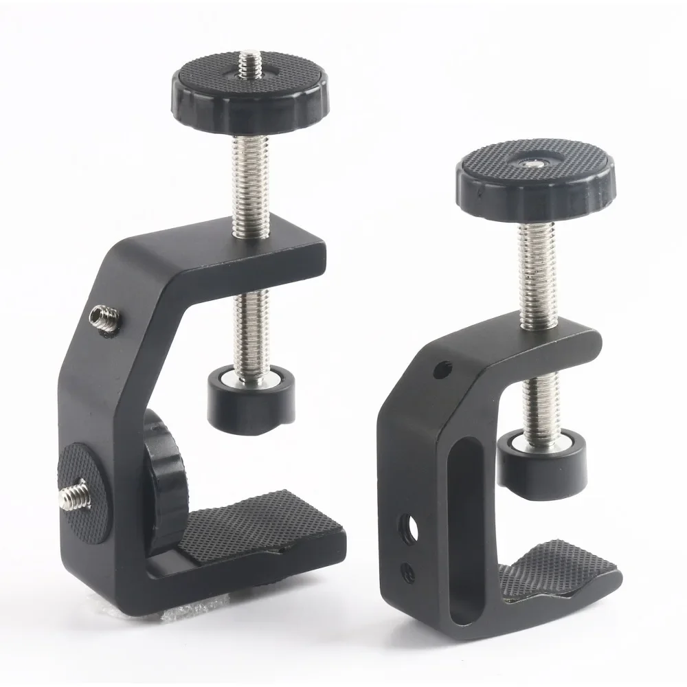 Multi-function Desktop Universal C Type Screw Mount Clamp Adapter Camera Phone Mounting Clamp With Mini Ball Head Screw
Multi-function Desktop Universal C Type Screw Mount Clamp Adapter Camera Phone Mounting Clamp With Mini Ball Head Screw