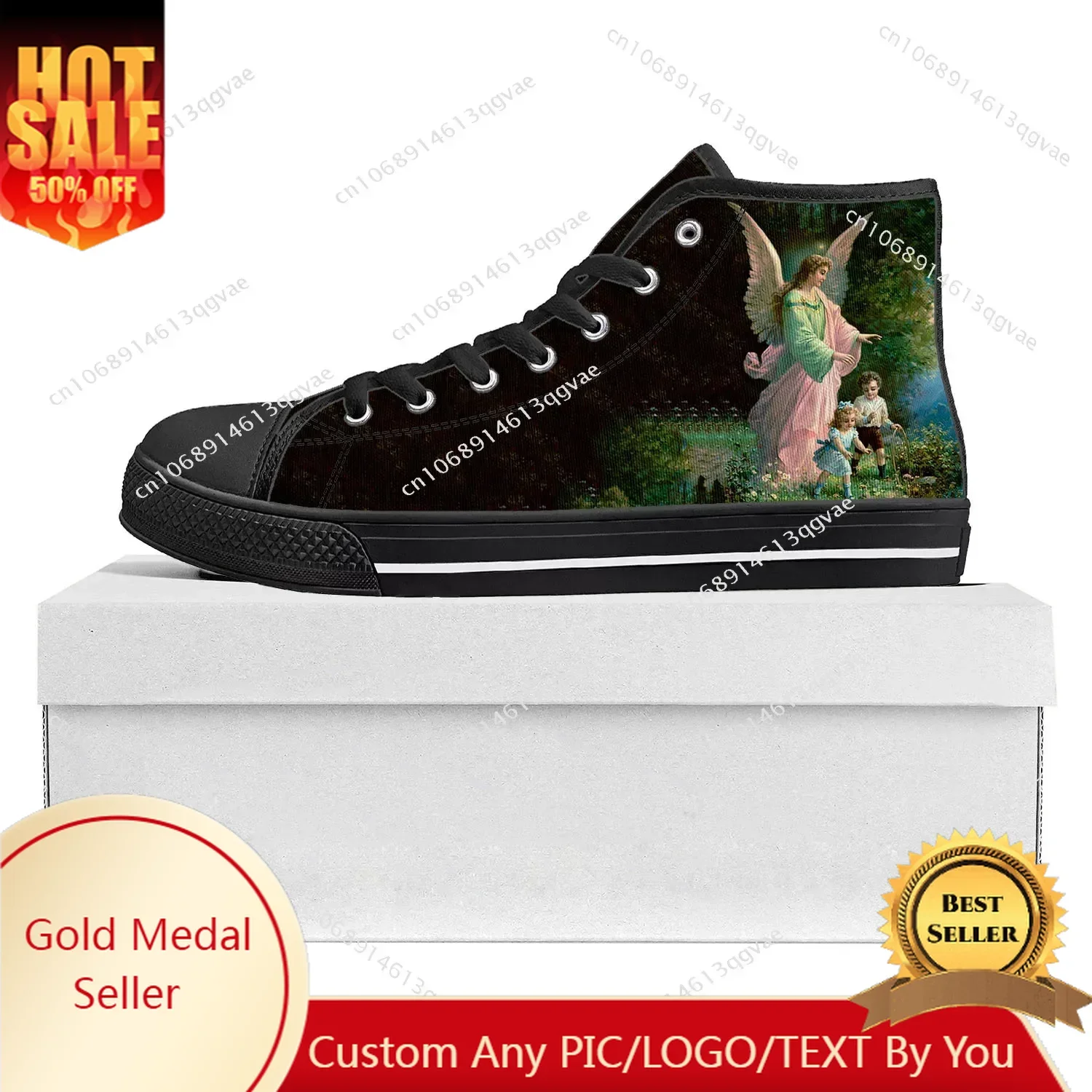 Angel Art Print High Top High Quality Sneakers Mens Womens Teenager Canvas Sneaker Christian Vintage Angels Casual Couple Shoes
Angel Art Print High Top High Quality Sneakers Mens Womens Teenager Canvas Sneaker Christian Vintage Angels Casual Couple Shoes